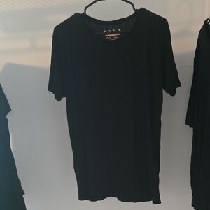 Zara Men's Classic Black Tee